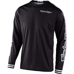 Troy Lee Designs GP Mono Maillot de motocross, noir-blanc, taille L pour Hommes