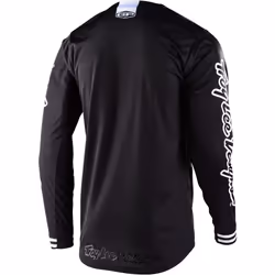 Troy Lee Designs GP Mono Maillot de motocross, noir-blanc, taille L pour Hommes