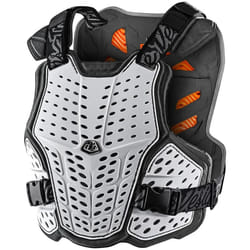 Troy Lee Designs RockFight D3O Gilet protecteur, blanc, taille M L pour Hommes