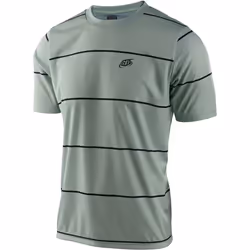 Troy Lee Designs Flowline Stacked T-shirt de bicyclette, vert, taille M pour Hommes