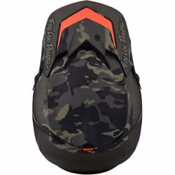 Troy Lee Designs GP Overload Camo Casque de motocross, vert, taille S pour Hommes