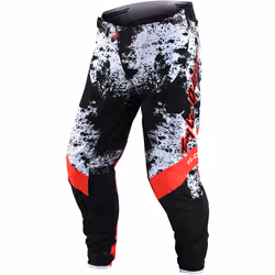 Troy Lee Designs SE Ultra Grime Pantalon de motocross, noir-blanc-rouge, taille 36 pour Hommes