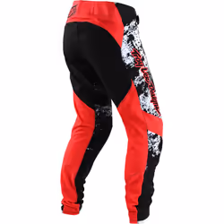 Troy Lee Designs SE Ultra Grime Pantalon de motocross, noir-blanc-rouge, taille 36 pour Hommes