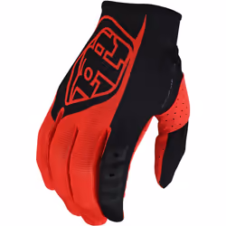Troy Lee Designs GP Gants de motocross pour les jeunes, noir-rouge, taille L