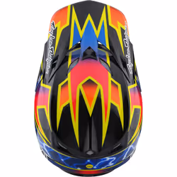 Troy Lee Designs SE5 Lightning MIPS Carbon Casque de motocross, noir-rose, taille XL pour Hommes