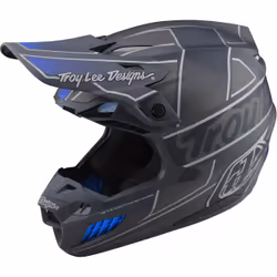 Troy Lee Designs SE5 Team MIPS Casque de motocross, gris, taille L pour Hommes