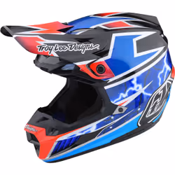 Troy Lee Designs SE5 Lightning MIPS Casque de motocross, multicolore, taille 2XL pour Hommes