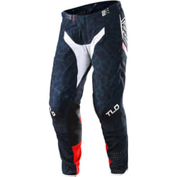 Troy Lee Designs SE Pro Fractura Pantalon de motocross, rouge-bleu, taille 36 pour Hommes
