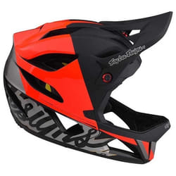 Casque intégral VTT TROY LEE DESIGNS Stage MIPS - noir-rouge - Polylite fibre Polyacrilite - Mixte