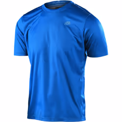 Troy Lee Designs Flowline T-shirt de bicyclette, bleu, taille 2XL pour Hommes