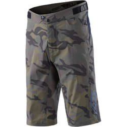 Troy Lee Designs Flowline Spray Camo Shorts de vélo, vert-multicolore, taille 30 pour Hommes