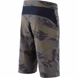 Troy Lee Designs Flowline Spray Camo Shorts de vélo, vert-multicolore, taille 36 pour Hommes
