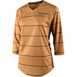 Troy Lee Designs Mischief Pinstripe Maillot de vélo pour dames, brun, taille M pour Femmes