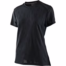 Troy Lee Designs Lilium Jacquard Maillot de vélo pour dames à manches courtes, noir, taille S pour Femmes
