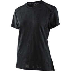 Troy Lee Designs Lilium Jacquard Maillot de vélo pour dames à manches courtes, noir, taille S pour Femmes
