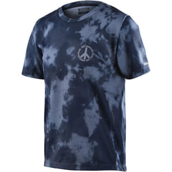 Troy Lee Designs Flowline Plot Maillot de vélo à manches courtes pour les jeunes, gris, taille XL