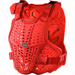 Troy Lee Designs RockFight D3O Gilet protecteur, rouge, taille XS S pour Hommes