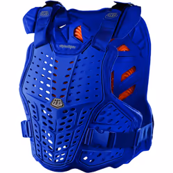 Troy Lee Designs RockFight D3O Gilet protecteur, bleu, taille XL 2XL pour Hommes