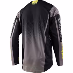 Troy Lee Designs GP Gear Icon Maillot de motocross, noir-gris, taille M pour Hommes