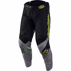 Troy Lee Designs GP Icon Pantalon de motocross, noir-gris, taille 30 pour Hommes