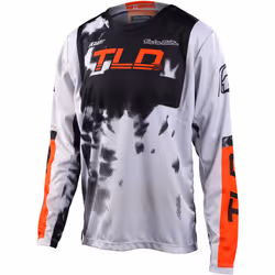 Troy Lee Designs GP Astro Maillot de motocross jeune, gris-orange, taille XL