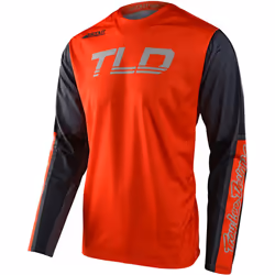 Troy Lee Designs Scout GP Recon Maillot de motocross, gris-orange, taille XL pour Hommes