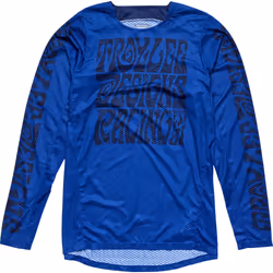 Troy Lee Designs GP Pro Air Manic Monday Maillot de motocross, noir-bleu, taille M pour Hommes