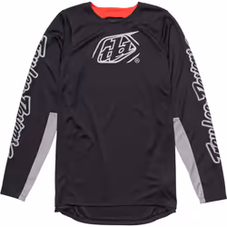 Troy Lee Designs GP Pro Icon Maillot de motocross, noir-gris, taille S pour Hommes