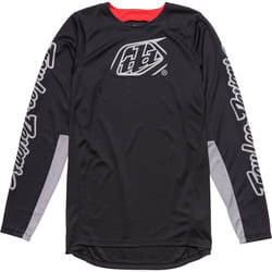 Troy Lee Designs GP Pro Icon Maillot de motocross, noir-gris, taille S pour Hommes