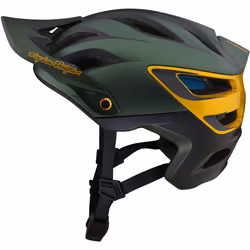 Troy Lee Designs A3 Uno MIPS Casque de vélo, noir-vert, taille XS S pour Hommes