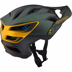 Troy Lee Designs A3 Uno MIPS Casque de vélo, noir-vert, taille XS S pour Hommes