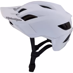 Troy Lee Designs Flowline SE MIPS Stealth Casque de vélo, blanc, taille M L pour Hommes