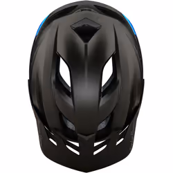 Troy Lee Designs Flowline SE MIPS Badge Casque de vélo, noir-bleu, taille M L pour Hommes