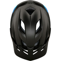 Troy Lee Designs Flowline SE MIPS Badge Casque de vélo, noir-bleu, taille M L pour Hommes