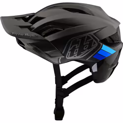 Troy Lee Designs Flowline SE MIPS Badge Casque de vélo, noir-bleu, taille XL 2XL pour Hommes