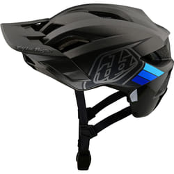 Troy Lee Designs Flowline SE MIPS Badge Casque de vélo, noir-bleu, taille XL 2XL pour Hommes