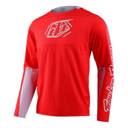 Maillot VTT - SPRINT - Manches longues - Respirant - Rouge - Adulte