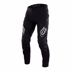 Troy Lee Designs 229931004, Pantalons d’entraînement, Cyclisme sur route, Mâle, Noir, Adulte, Mono Black