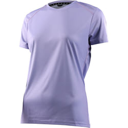 Troy Lee Designs Lilum Solid Ladies Maillot de vélo à manches courtes, pourpre, taille XS pour Femmes