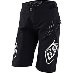 Troy Lee Designs Sprint Mono Cuissards de vélo pour enfants, noir-blanc, taille M pour Des gamins