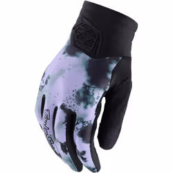 Troy Lee Designs Luxe Watercolor Gants de motocross pour dames, noir-pourpre, taille S pour Femmes