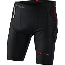 Troy Lee Designs Stage Ghost D3O Baselayer Short de protection, noir, taille L pour Hommes