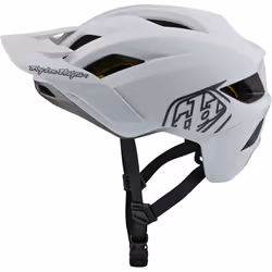 Troy Lee Designs Flowline MIPS Point Casque de vélo, blanc, taille XL 2XL pour Hommes