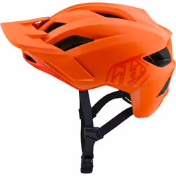 Troy Lee Designs Flowline MIPS Point Casque de vélo, orange, taille M L pour Hommes