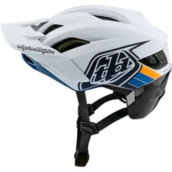 Troy Lee Designs Flowline SE MIPS Badge Casque de vélo, noir-blanc, taille XL 2XL pour Hommes