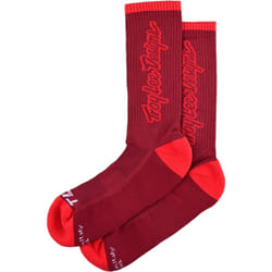 Troy Lee Designs Signature Perfomance Chaussettes, rouge, taille L XL pour Hommes