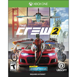 Ubisoft The Crew 2, Xbox One Standard Chinois simplifié, Chinois traditionnel, Allemand, Anglais, Espagnol, Français, Italien, Japonais, Polonais, Russe