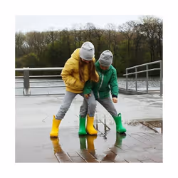Crocs Handle It Rain Bottes de pluie Unisexe 34/35 Jaune - Vue supplémentaire 8