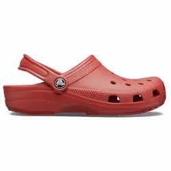 Crocs Classic Clogs, Blocages, Unisexe, Adulte, Rouge, Uniforme, 46/47