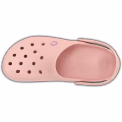 Crocs Crocband Blocages Unisexe Rose, Blanc